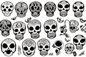VAmire and a skull tattoo idea