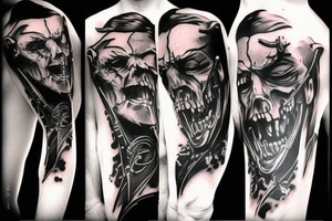 Dracula tattoo idea