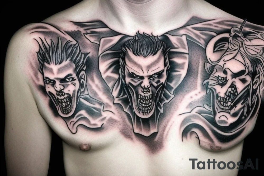 Dracula tattoo idea