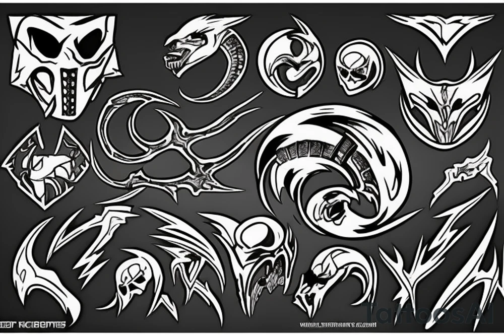 mortal kombat tattoo idea