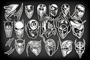 mortal kombat tattoo idea