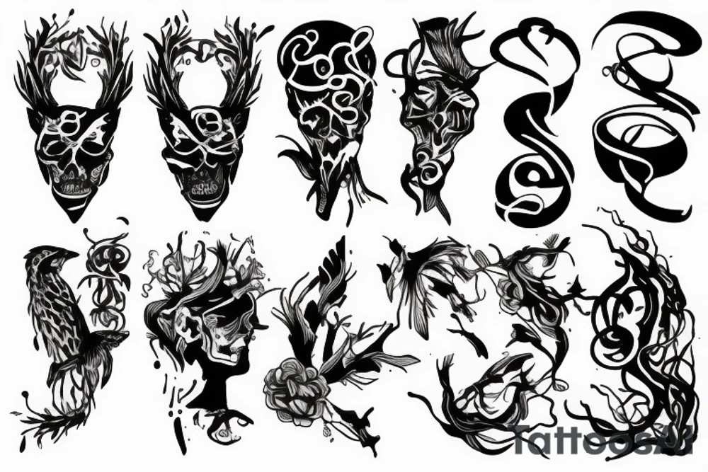 youth, poison and hope tattoo idea