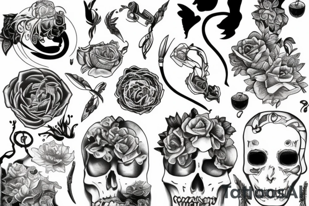 youth, poison and hope tattoo idea