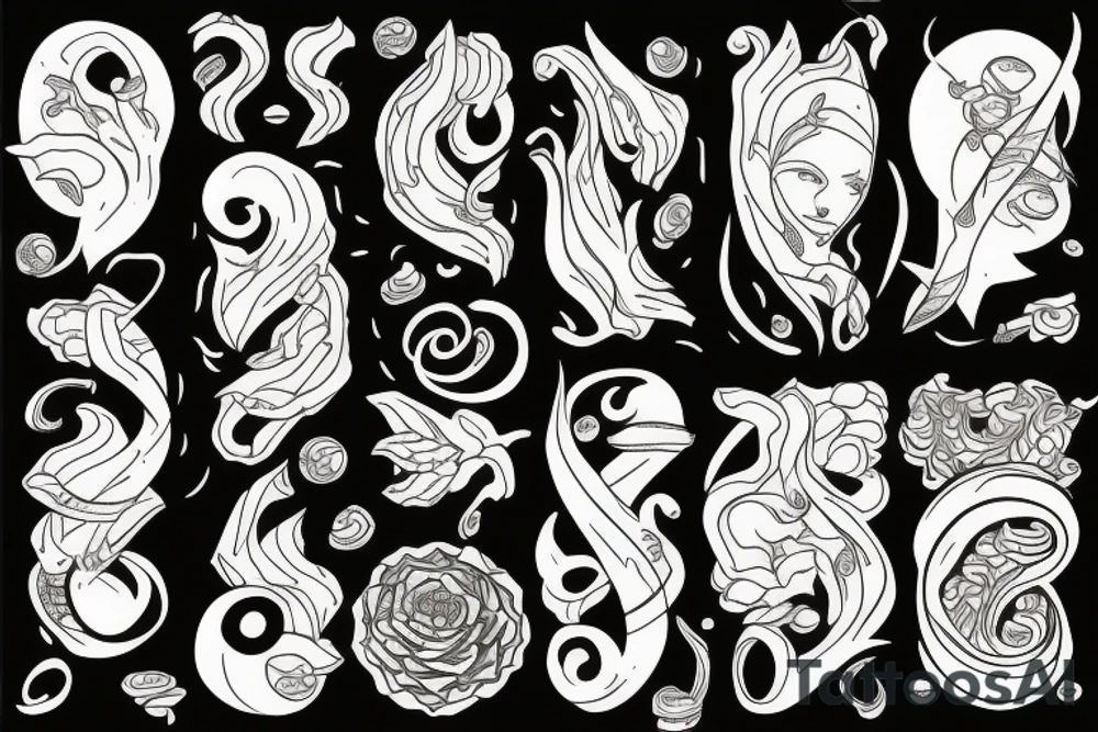 poison and hope tattoo idea