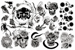 poison and hope tattoo idea