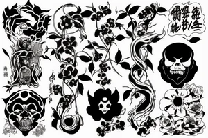 poison and hope tattoo idea