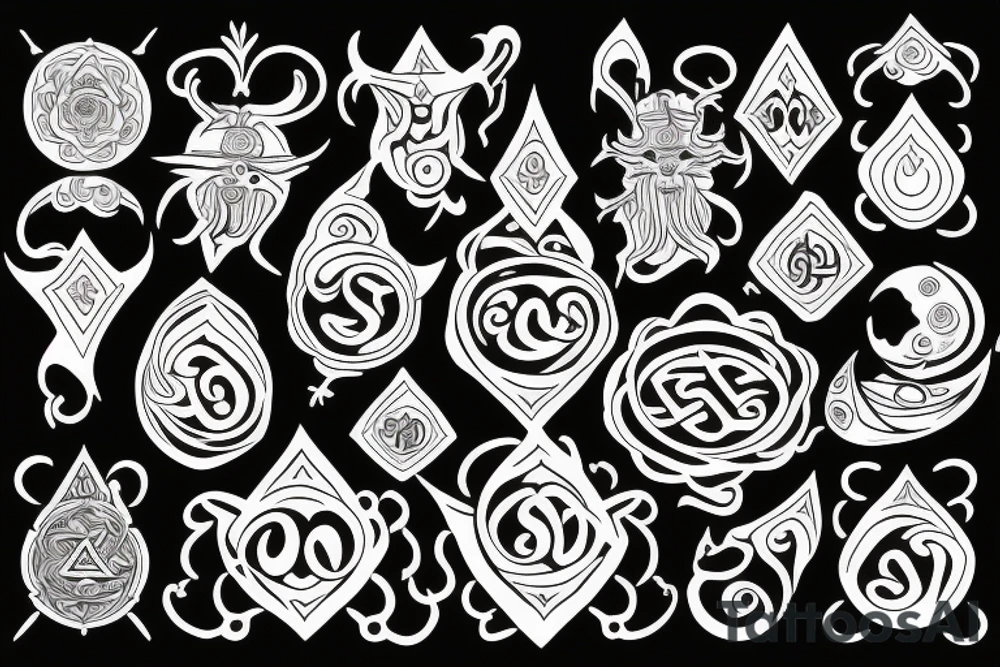 esoteric with OM in it . tattoo idea
