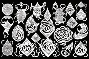 esoteric with OM in it . tattoo idea