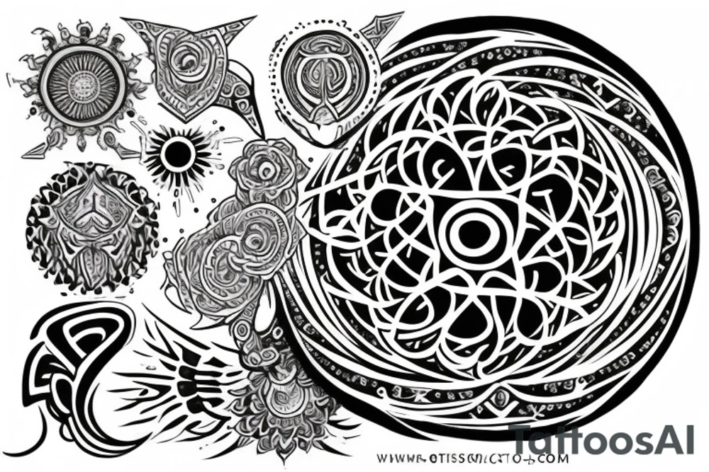 esoteric with OM in it . tattoo idea