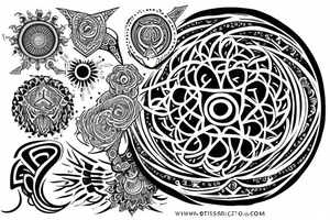 esoteric with OM in it . tattoo idea