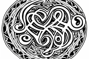 esoteric with "OM" in it . tattoo idea