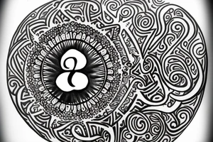 esoteric with "OM" in it . tattoo idea