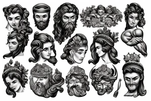 Greek hercules tattoo idea