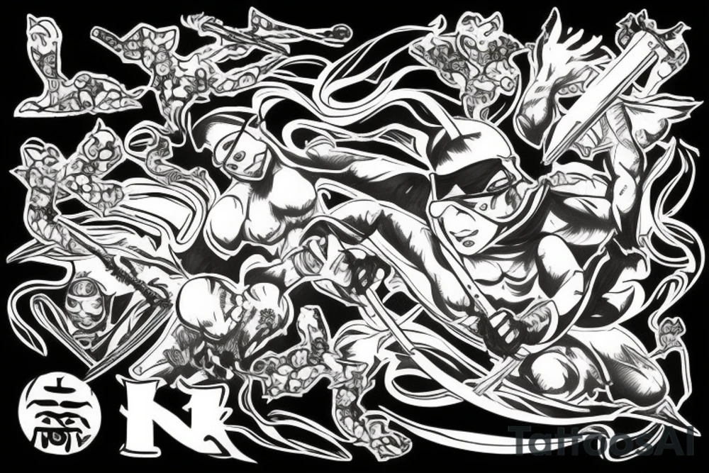 Ninja tattoo idea