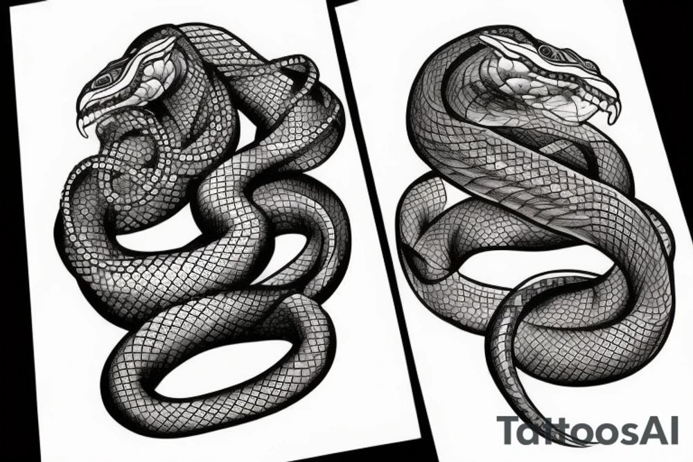 Snake tattoo idea