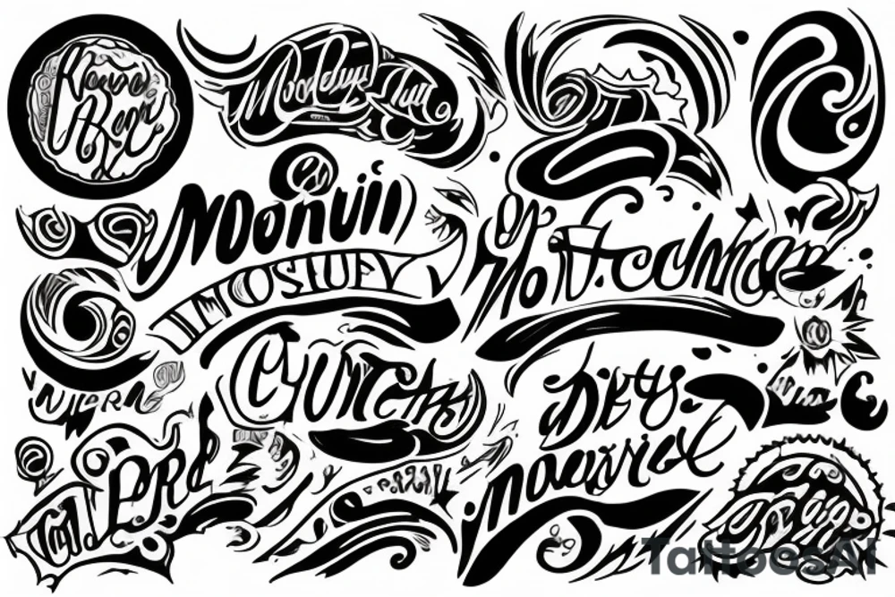 "Momentum" tattoo idea