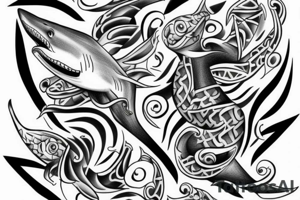 shark tattoo idea