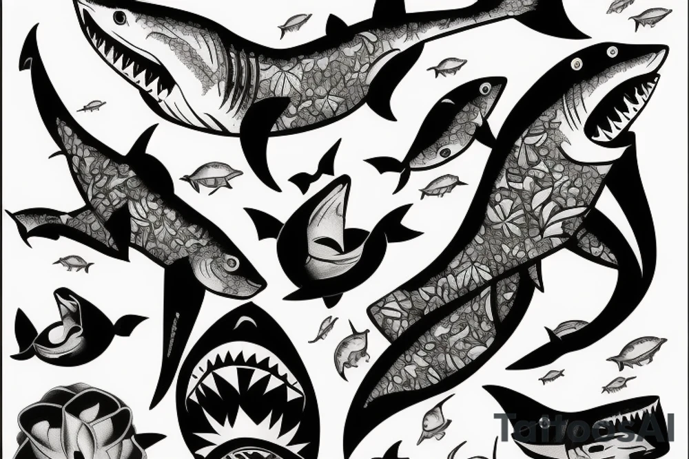 shark tattoo idea