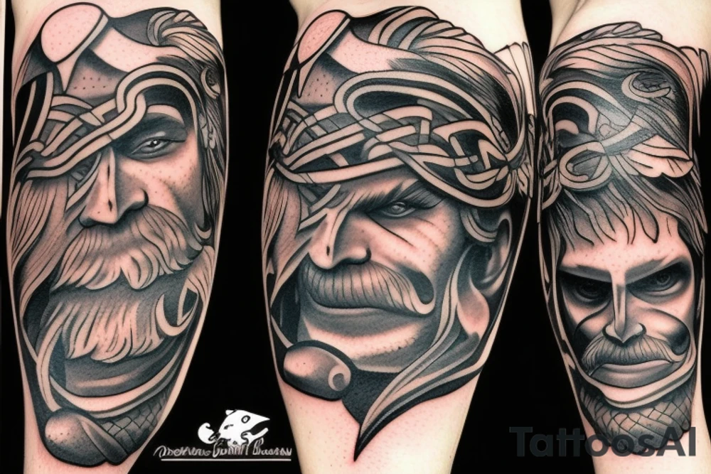 Odin tattoo idea