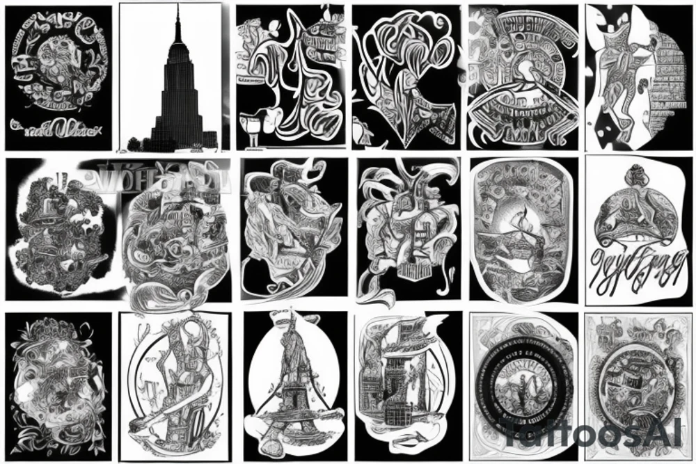 new york tattoo idea