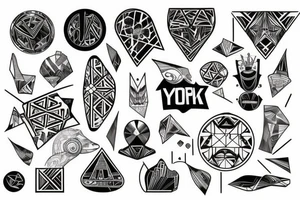 new york tattoo idea