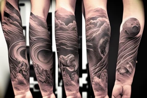 everlong, stars and planets, mars ecological footprint, music, the first day of my life song played by my dad, smoke flowing, longevity tattoo idea