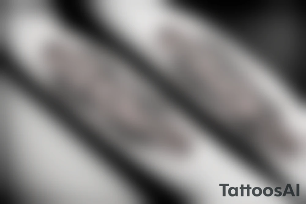 Faith over fear with a cross tattoo idea