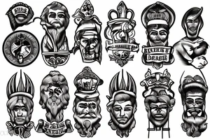 Samson Bible tattoo idea