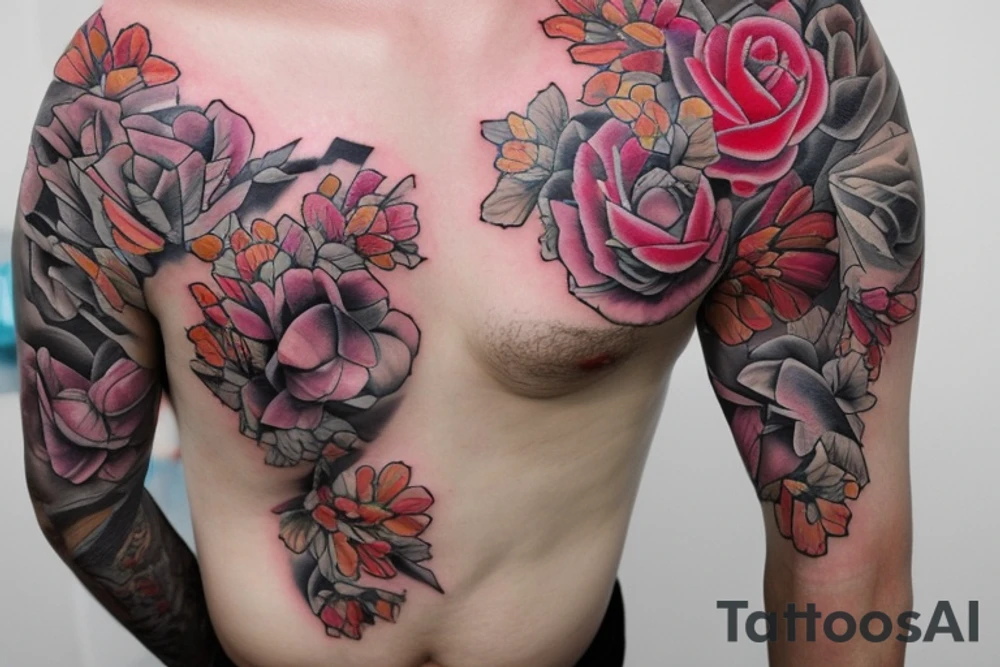 в скандинавском стиле с топорами, нодами и иероглифами, на предплечье tattoo idea в скандинавском стиле с топорами, нодами и иероглифами, на предплечье tattoo idea