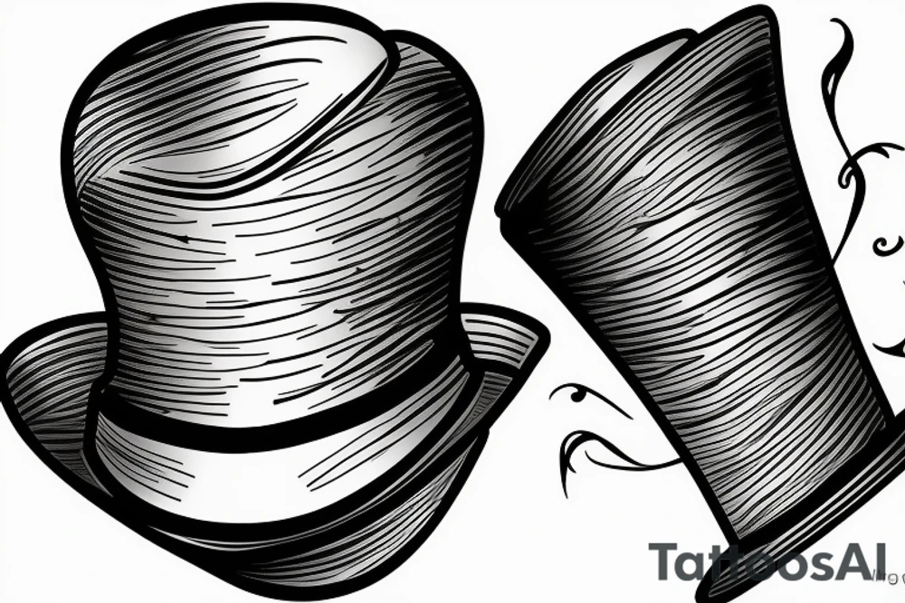 Mom , top hat tattoo idea