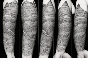 Mom , mountain tattoo idea