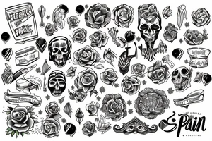 Pain is good tattoo idea