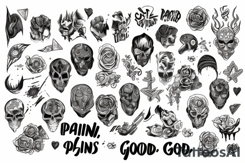 Pain is good tattoo idea