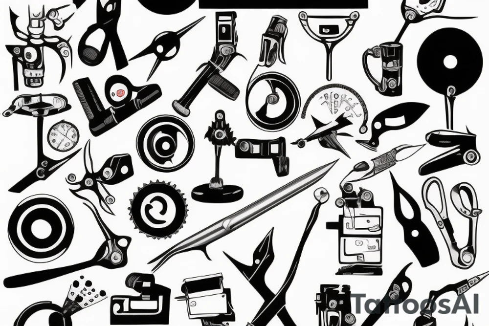 video editors tools tattoo idea