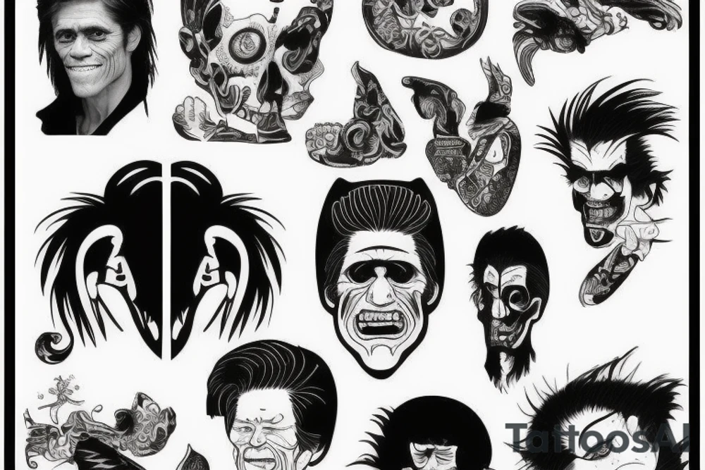 Willem Dafoe tattoo idea