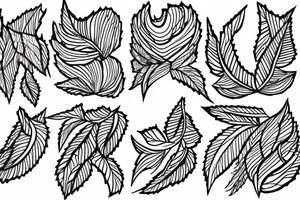 Ivy running the length of the back along the soine to the shoulders, leaves partially dig into the skin. tattoo idea