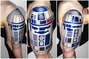 R2- d2 from star wars tattoo idea