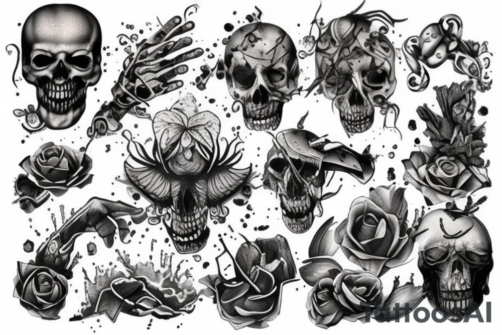 Swartling, rock and stone tattoo idea