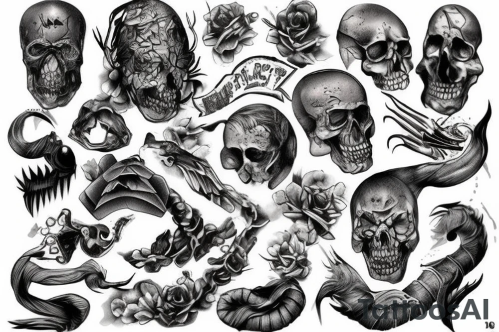 Swartling, rock and stone tattoo idea