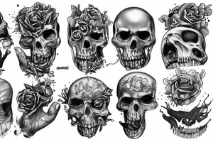 Swartling, rock and stone tattoo idea