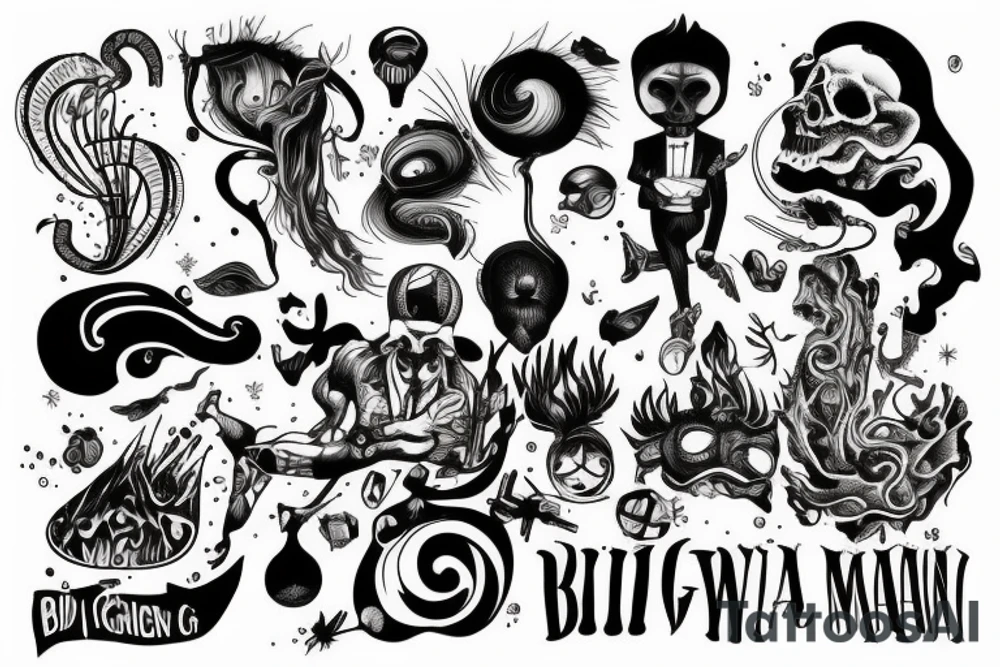 A man has to be big enough to know how small he is tattoo idea