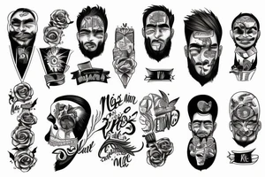 A man has to be big enough to know how small he is tattoo idea