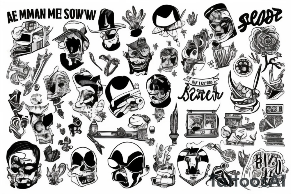 Sometimes a man has to be big enough to know how small he is tattoo idea