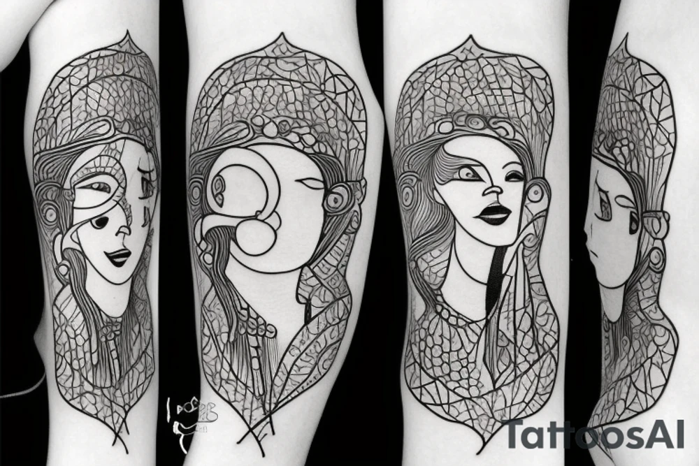 rainy tattoo idea