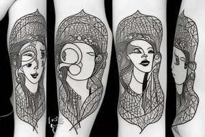 rainy tattoo idea