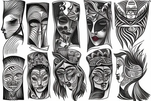 rainy tattoo idea