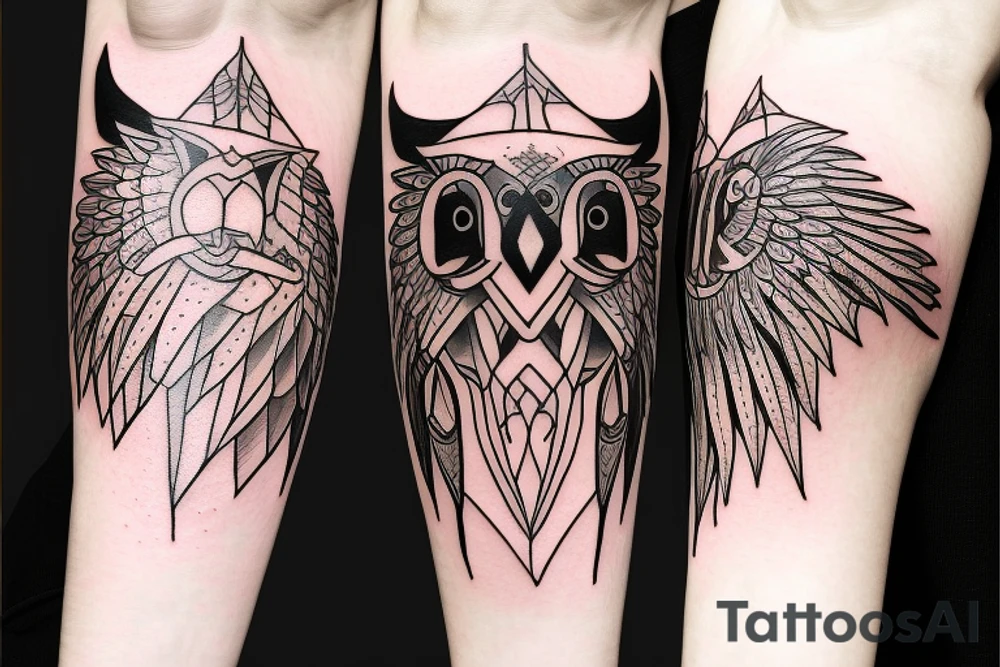 Huginn and Muninn forearm Tattoo Ideas tattoo idea