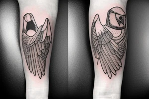 Huginn and Muninn forearm Tattoo Ideas tattoo idea