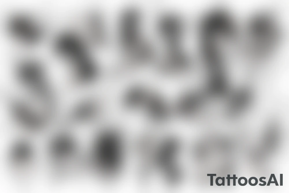 Anime girl frog tattoo idea