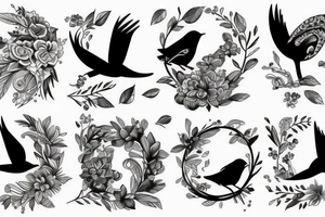 Bird number 13 tattoo idea